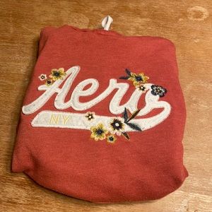 Aeropostale Orange Fall Hoodie